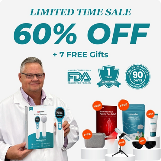 RedRevive – Quickly Stops Pain Using Special Light Colors